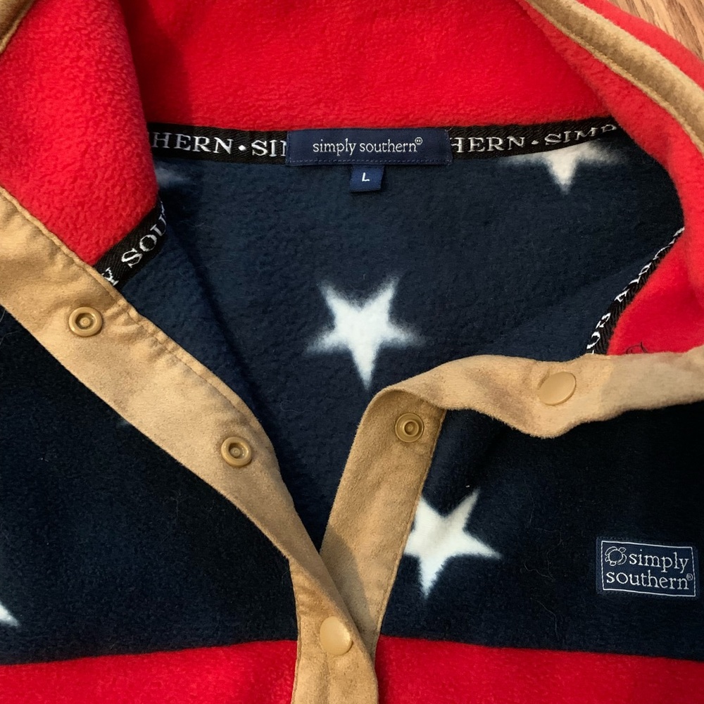 Simply Southern fleece pullover - Picture 2 of 3